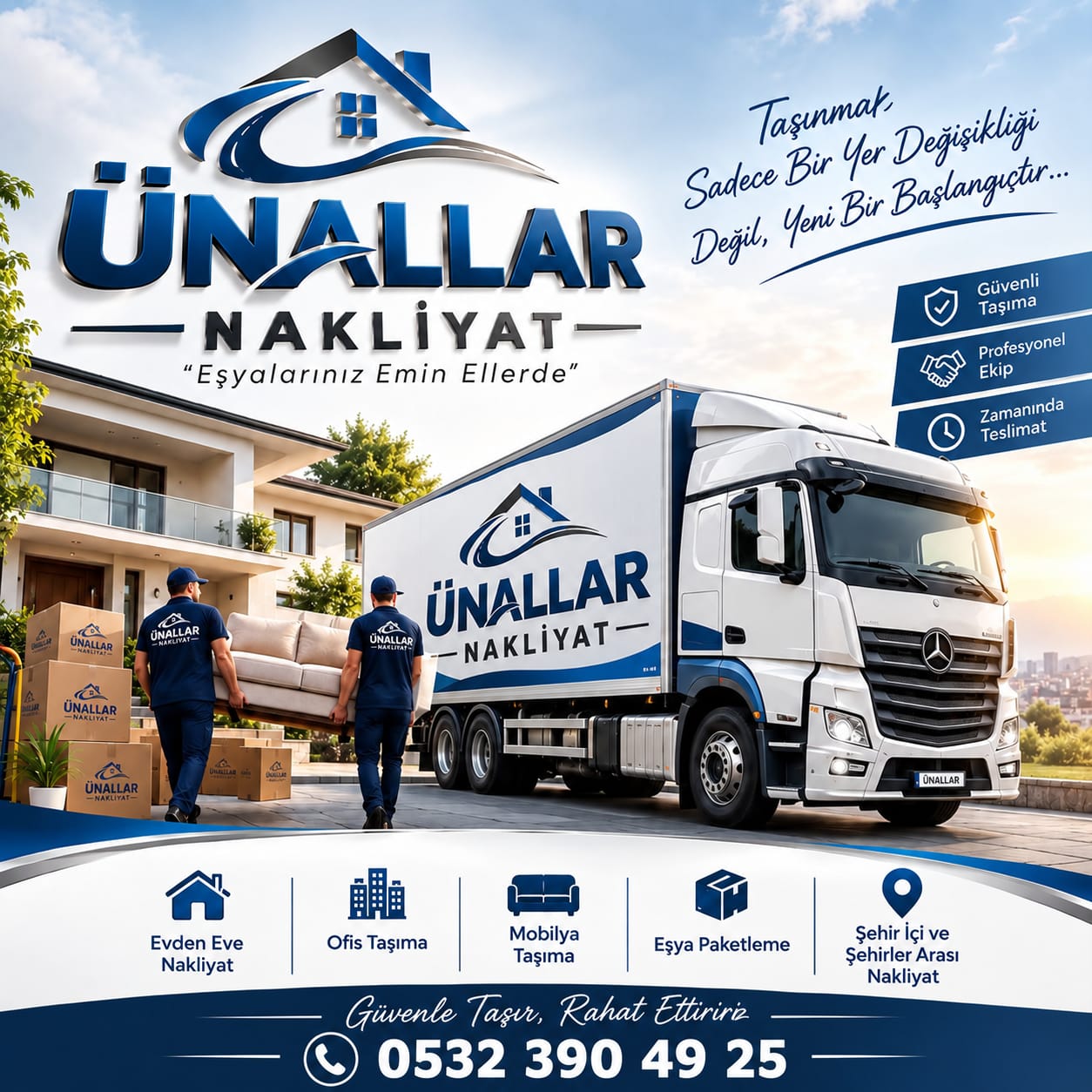 Ünallar Evden Eve Nakliyat 